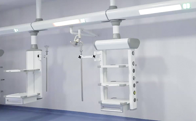 Serie kirurgiskt hänge